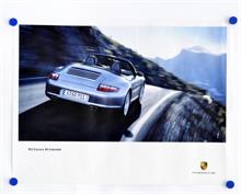 Porsche Plakat, 911 Carrera 4S Cabriolet