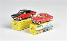 Dinky Toys, Opel Kadett, Commodore, 1 Schild