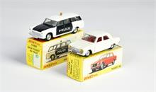 Dinky Toys, Peugeot 404 Police, Peugeot 304