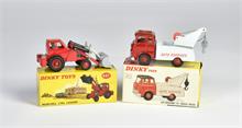 Dinky Toys, Schaufellader 437, Abschleppwagen 434