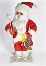 Weihnachtsmann mit Laterne, Automat