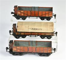Märklin, 3 Güterwagen