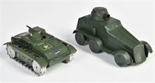Arnold HM, 2 Panzer: Panzer A 580 und Panzerauto A 572