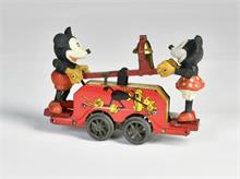 Lionel, Disney Handcar, Mickey + Minnie