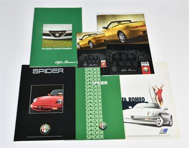 Alfa Romeo Spider, 5 Prospekte