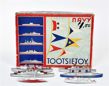 Tootsietoy, Navy Schiffe Set
