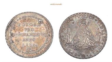 Bolivien, Ferdinand VII., 1808-1824, 8 Reales, 1808