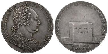 Bayern, Maximilian I. Joseph (1799) 1806-1825, Konv.-Taler, 1818, Thun