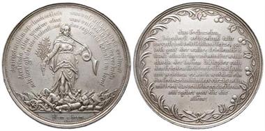 Bremen, Stadt, Silbermedaille, 1649, auf den westfälischen Frieden, Jungk 18