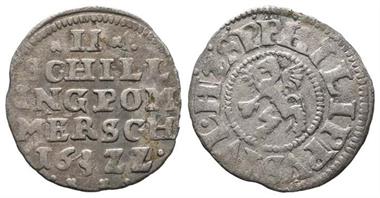 Pommern, Wolgast, Philipp Julius, 1592-1625, 2 Schilling, 1622, Franzburg, Hildisch 221