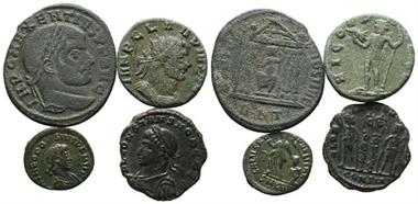 Lot von 4 Römischen Münzen