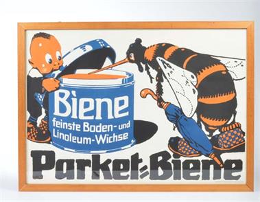 Plakat Parkett-Biene