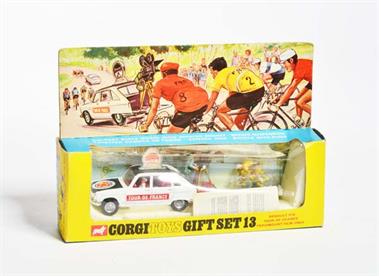 Corgi Toys, Geschenkset No 13 "Tour de France" Renault R 16