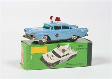Schuco/Nutz, Ford Police 1045/1 Micro Racer
