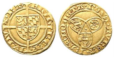 Pfalz, Friedrich I. 1449-1476, Goldgulden o. J. (1454)