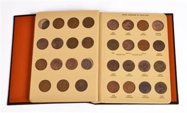 Australien, Sammlung von 71 Penny Stücken aus der Zeit von 1911-1964