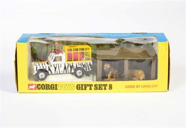 Corgi Toys, GS 8 Löwen von Longleat "Zebra"