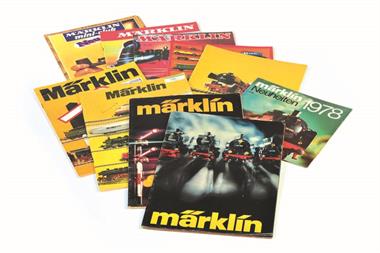 Märklin, Jahreskataloge 1970-1977