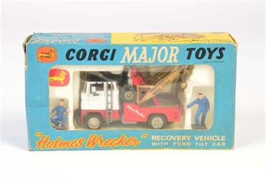 Corgi Toys, "Holmes Wrecker" Abschleppwagen mit goldenem Kran