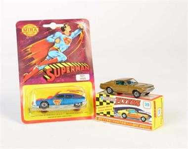 Mira + Lonestar, Superman Car + Mustang