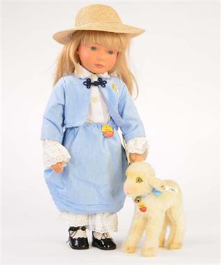 Steiff, Puppe Mary mit Lamm