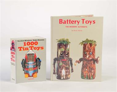 2 Bücher "1000 Tin Toys" + "Battery Toys"