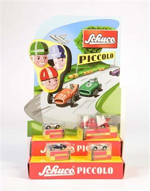 Schuco, Piccolo Display mit 4 Fahrzeugen