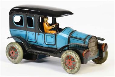 Fischer, Limousine mit Chauffeur blau/schwarz