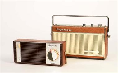 Philips, Telefunken: 2 Kofferradios