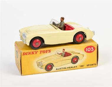 Dinky Toys, Austin Healy 100 Sports 103