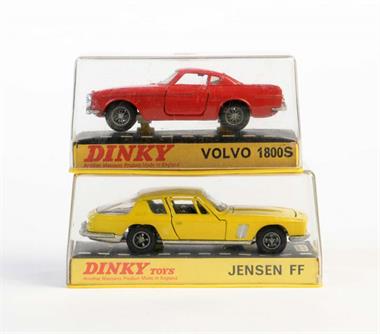 Dinky Toys, Jensen FF, Volvo 1800