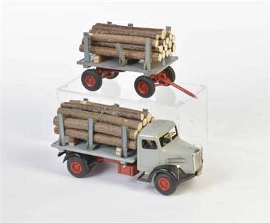 Arnold, Holz LKW + Anhänger
