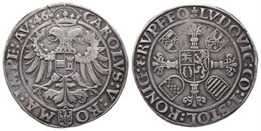Stolberg Königstein, Ludwig II. 1535-1574, Taler 1546