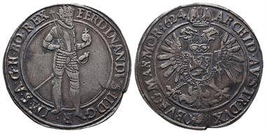 Römisch Deutsches Reich / Haus Habsburg, Ferdinand II. 1592-1618-1637, Reichstaler 1624