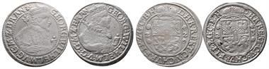 Brandenburg Preussen, Georg Wilhelm 1619-1640, Ort (1/4 Taler) 1622 und 1623