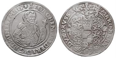 Magdeburg, Joachim Friedrich von Brandenburg 1566-1598, Reichstaler 1589