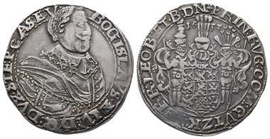 Pommern, nach der Vereinigung, Bogislaw XIV. 1620-1637, Reichstaler 1633