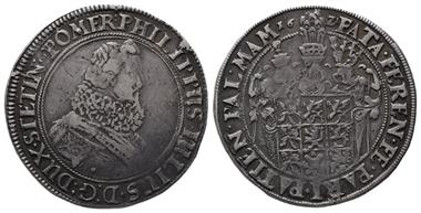 Pommern Wolgast, Philipp Julius 1592-1625, Reichstaler 1621