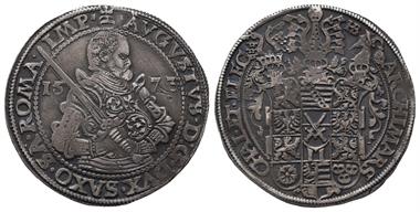 Sachsen, August 1553-1586, Taler 1573