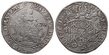 Sachsen, August 1553-1586, Taler 1574