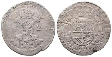 Belgien Burgund, Philipp IV. 1621-1665, Patagon 1625