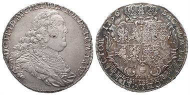 Sachsen, Friedrich August II. 1733-1763, Reichstaler 1756