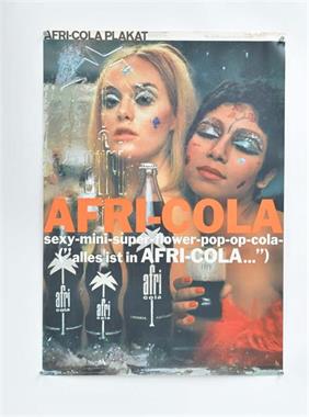Plakat Afri Cola "Rita + Bula"