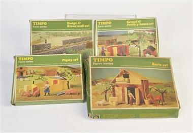 Timpo Toys, 4 Packungen "Farm Series"