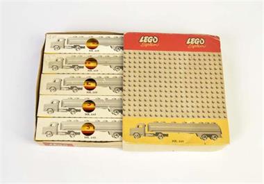 Lego, 5x Shell Tankwagen 649