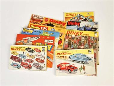 Dinky Toys, 9 Kataloge
