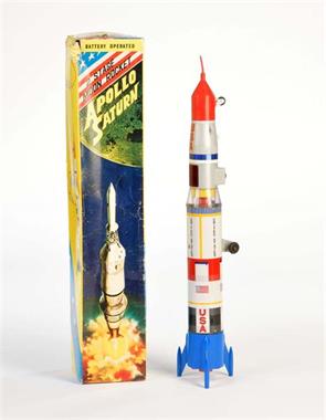 TN Nomura, 2 Stage Moon Rockets Apollo Saturn