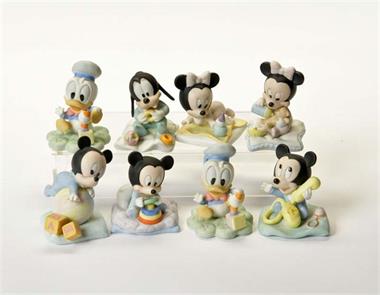 Goebel, 8 Disney Figuren als Kindermotive