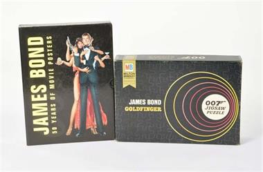 James Bond Goldfinger Spiel + Buch "50 Jahre Poster"