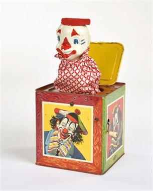 Mettoy, Spieluhr mit springendem Clown